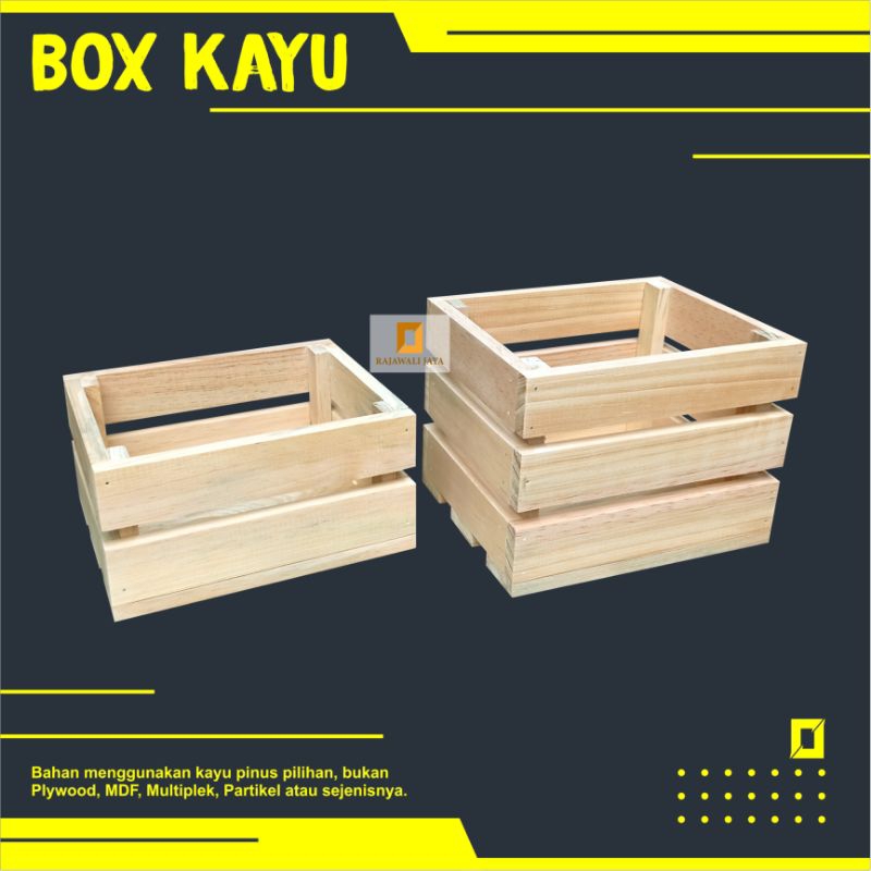 Box | box kayu | box kayu penyimpanan | kayu box | peti kayu | kotak serbaguna | kotak penyimpanan b