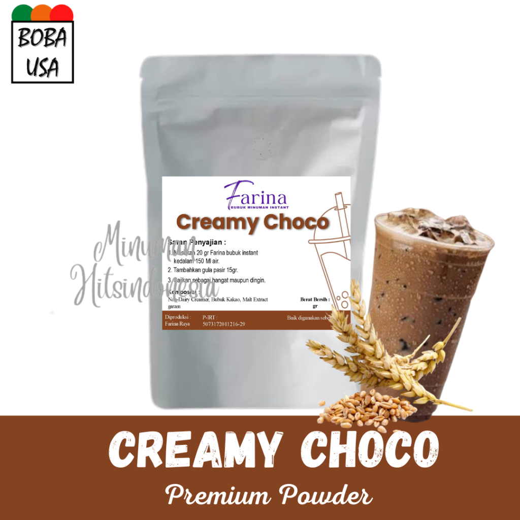 

Bubuk Creamy Choco(MilO) 1kg Premium Plain/Serbuk Minuman Kekinian Termurah/Tanara