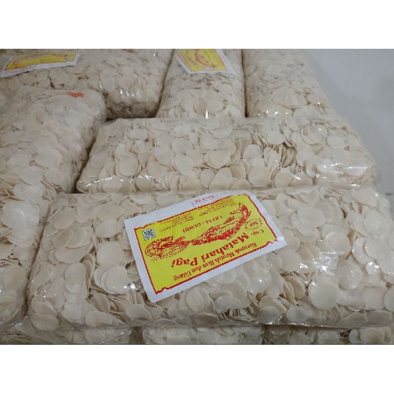 

GROSIR KERUPUK BJ-KERUPUK PUTIH 4.8KG