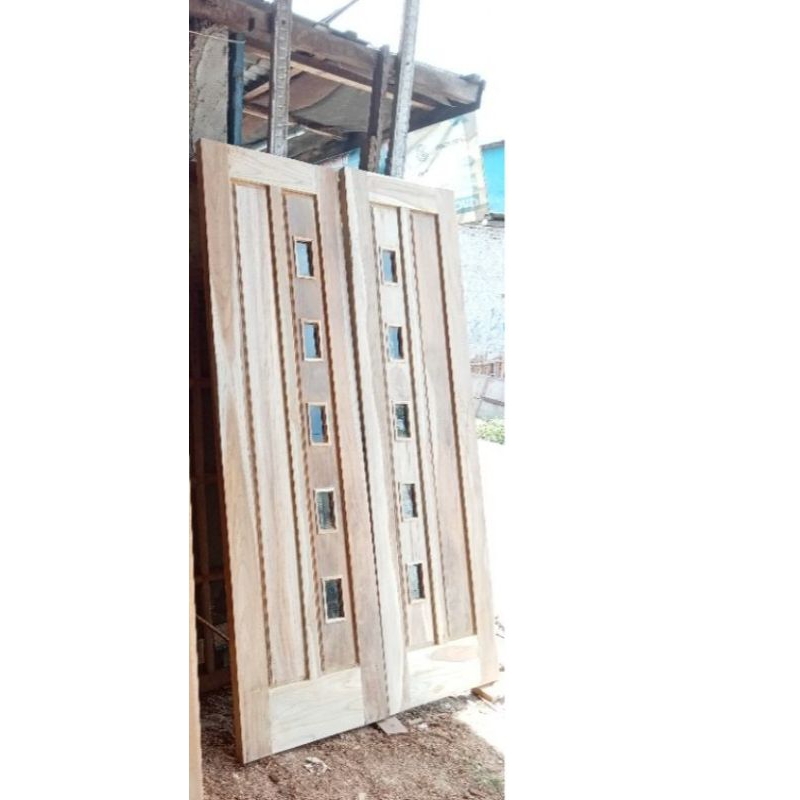 kusen dan pintu kayu jati