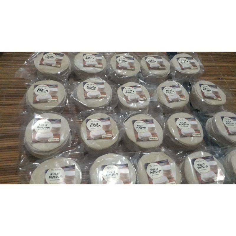 

Kulit Dimsum Putih diameter 8 cm