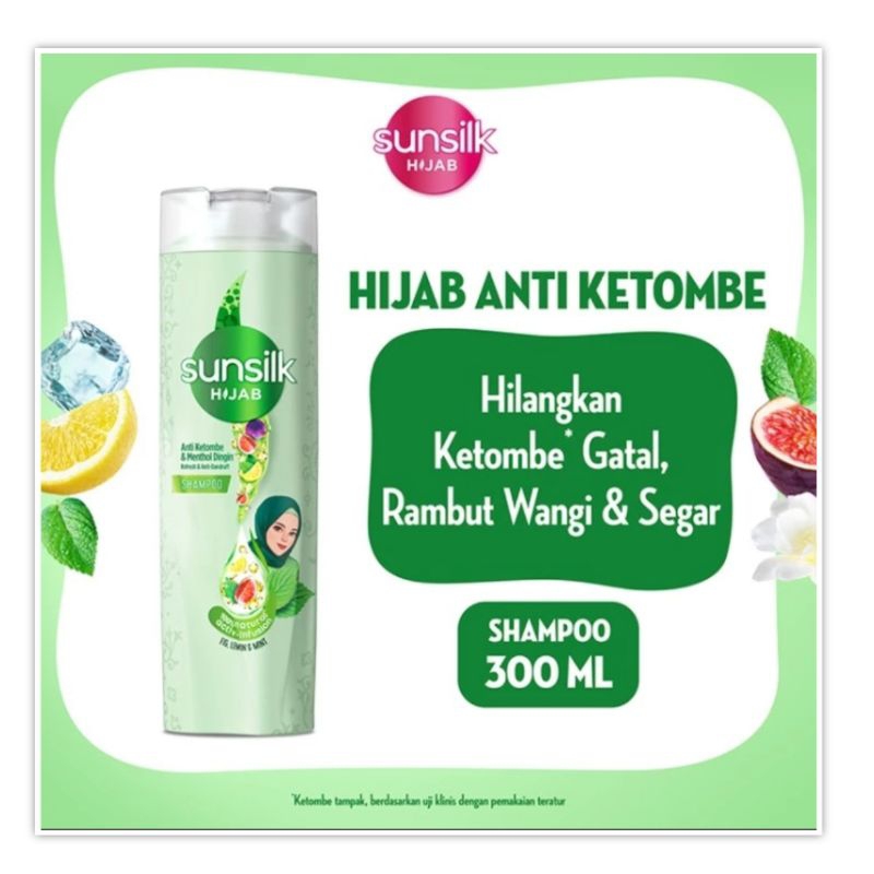 Sunsilk Hijab Anti Ketombe 300 ml Shampoo