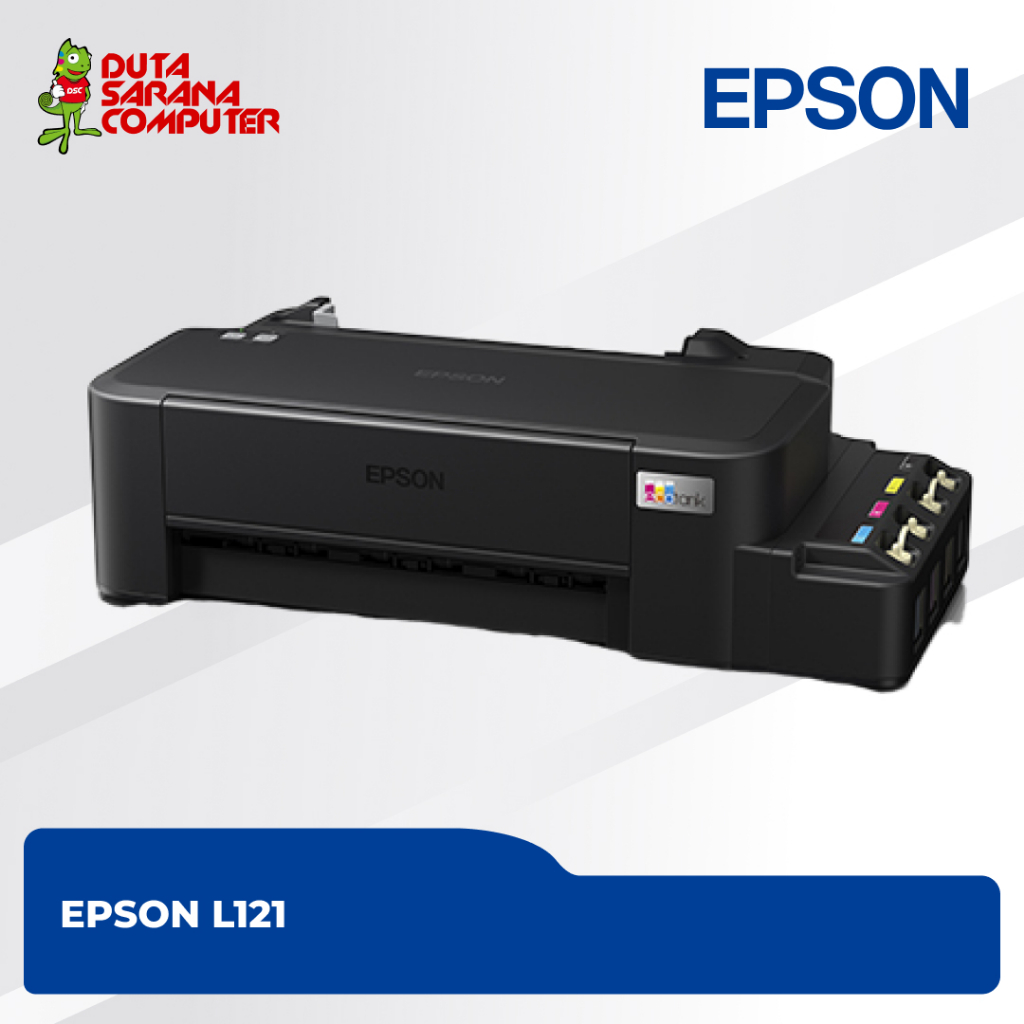 Printer Epson L121 L 121 L-121 ORIGINAL Pengganti L120 Ink Tank A4 Inktank PRINT ONLY Printer Epson 
