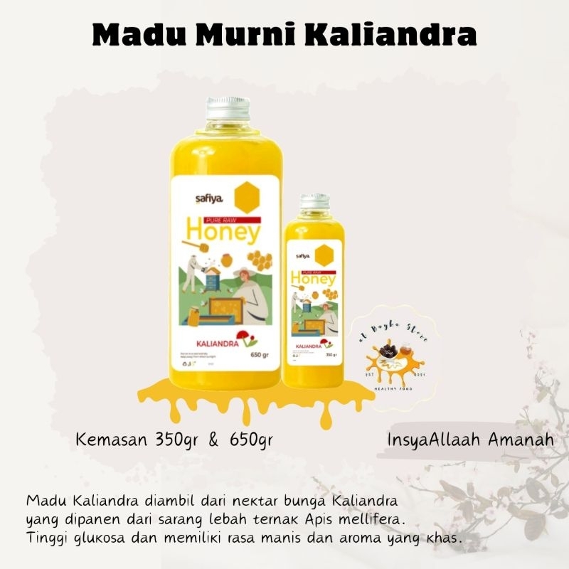 

Madu Murni Kaliandra 350gr & 650gr
