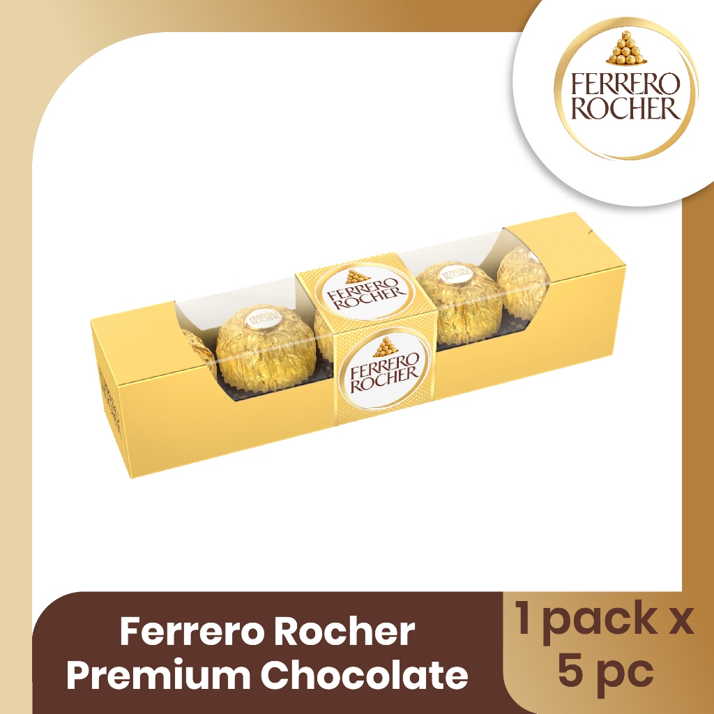 

Ferrero Rocher Premium Chocolate Isi 5pcs