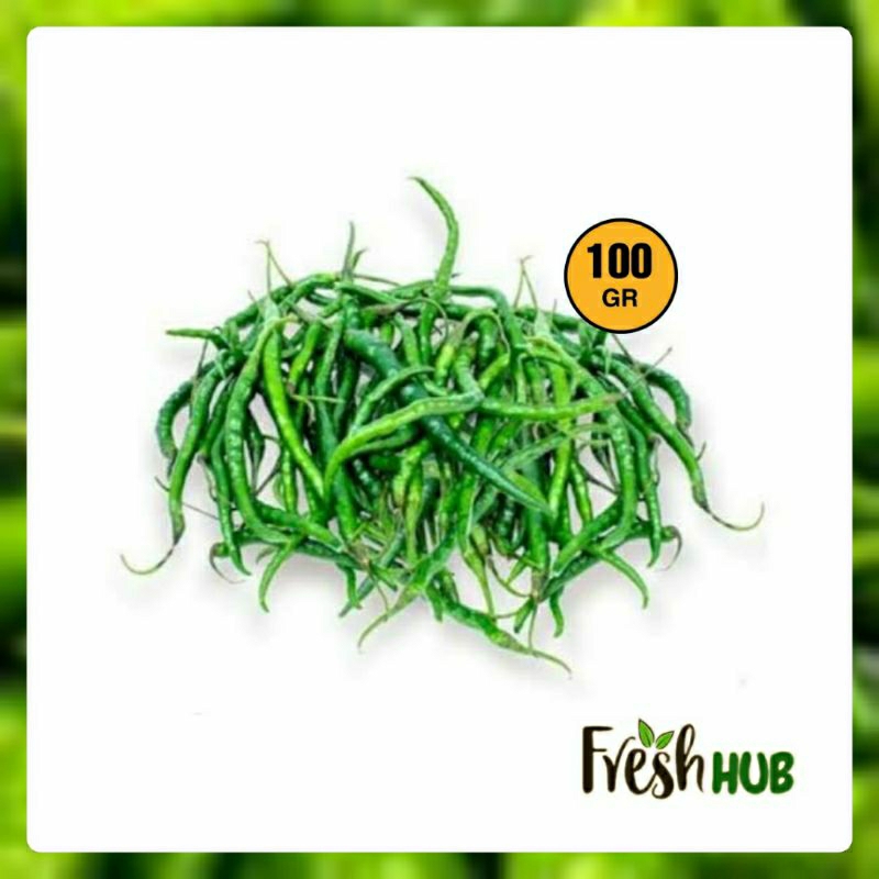 

Cabe Hijau Keriting 100gr