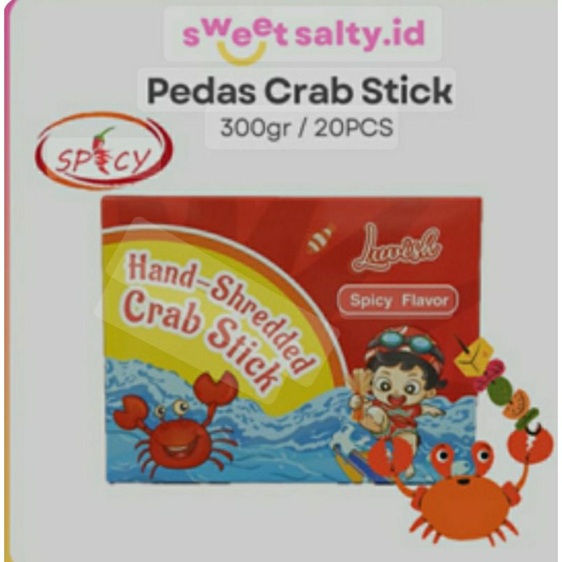 

luvmi latavio hand shreddel crab stick 20 pcs