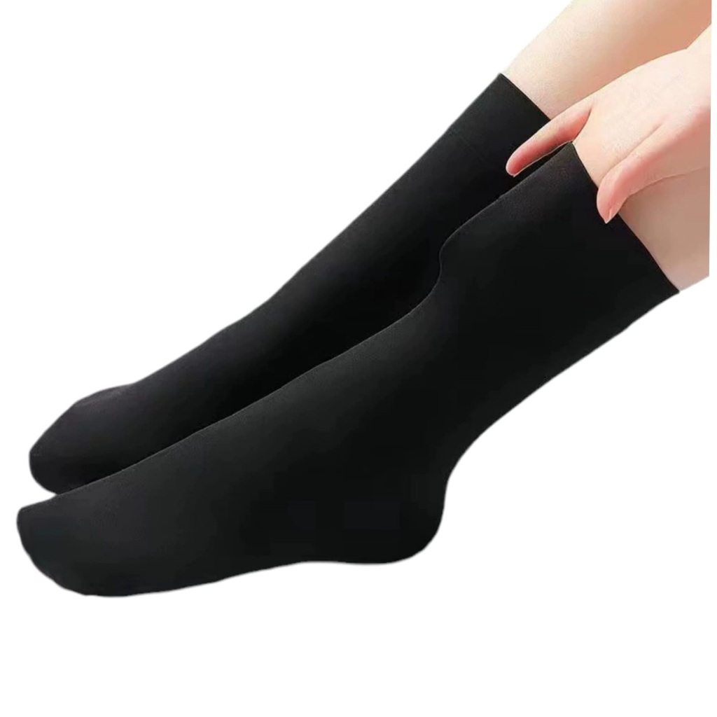 Bellino - Kaos Kaki Tipis Di Atas Mata Kaki Warna Kulit Stocking Wanita Pendek Elastis