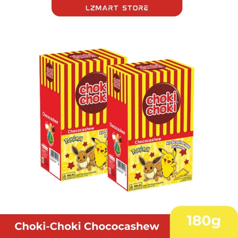 

Choki Choki Chococashew/Chokichoki Edition 1 box (isi 20pcs)