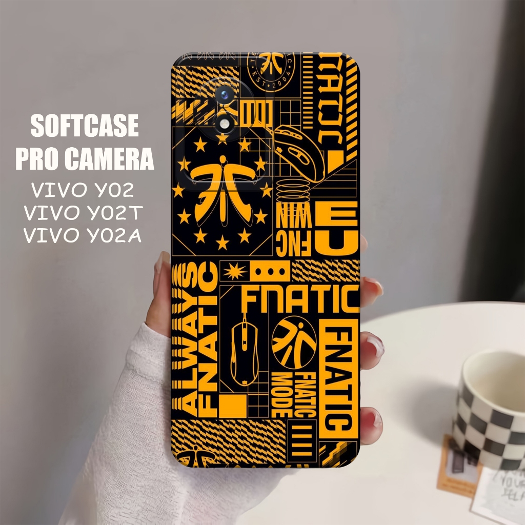 Case VIVO Y02 / Y02T - VIVO Y02 / Y02T  Terbaru - Softcase VIVO Y02 / Y02T - Softcase Pro Camera - C