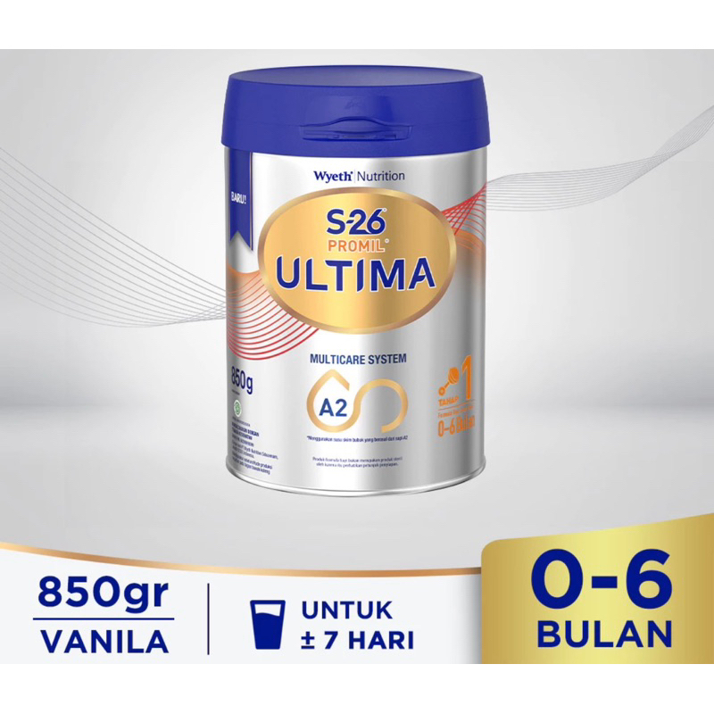 susu S26 vanila 0-6 bulan