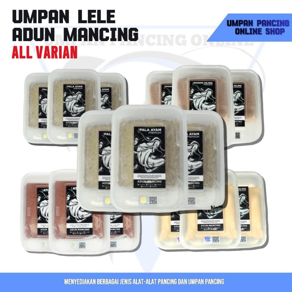 umpan galatama lele premium adun mancing - umpan lele siap pakai