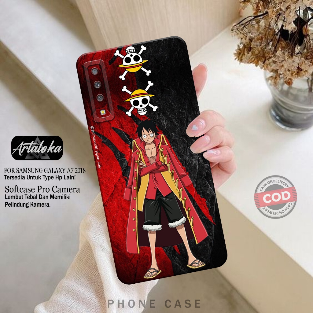 Case Hp Samsung Galaxy A7 2018 Fashion Case Anime Softcase Samsung Galaxy A7 2018 Silikon TPU Pro Ca