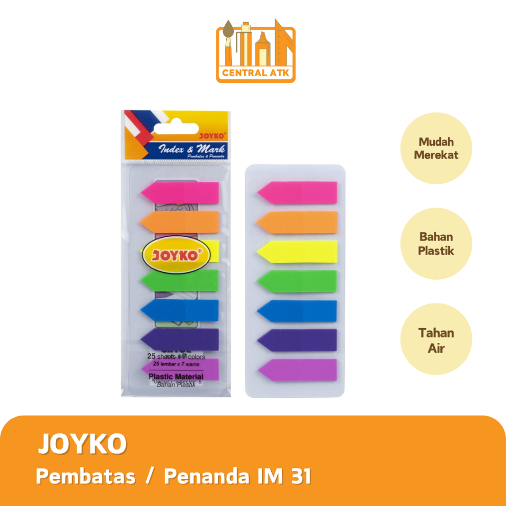 

MEMO STICK / STICKY NOTE / JOYKO IM-31 (7 WARNA)