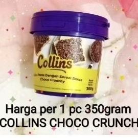 

350gram collins choco crunchy kecil 350gram collins coklat kecil