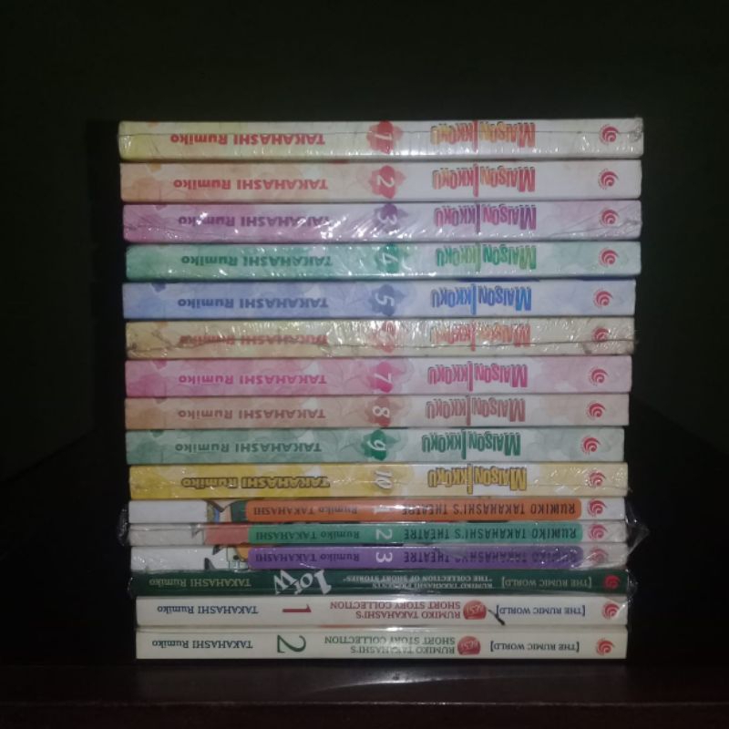 paket komik maison ikkoku + 1orW + rumiko takahashi's theatre + rumiko takahashi's short story colle
