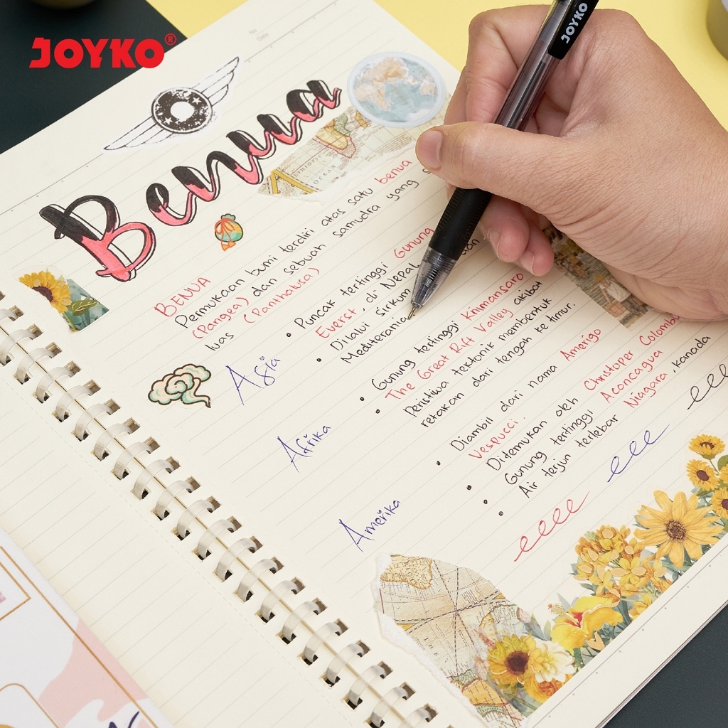 

Pulpen Joyko BP-56/ Bolpen Pen Klik JOYKO BP-56 Needle Tip Tebal (Pcs)