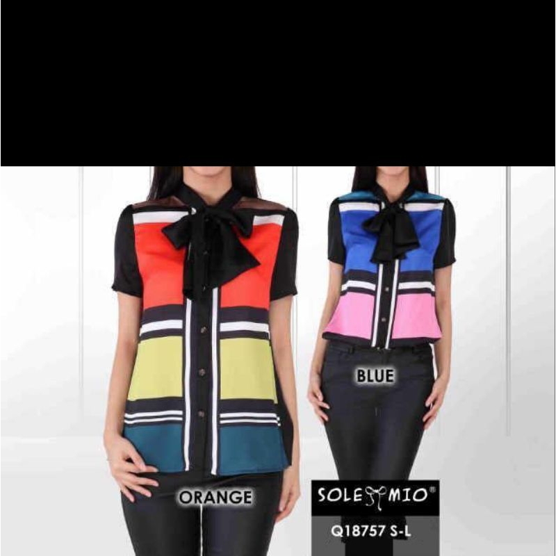 SALE!!!Atasan solemio q18757