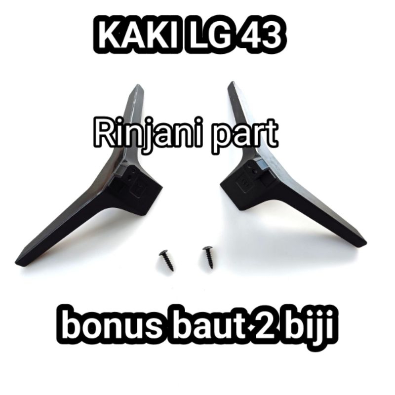 STAND KAKI DUDUKAN TV LED LG 43UK6500PTC 43UK6300PTC