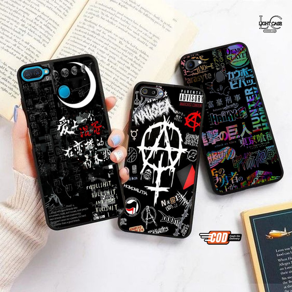 CASE GLOSSY HD OPPO C1 C2 A3S A1K A5S A12 A11K A7 A71 A83 A37 NEO 9 F3 F5 F7 F9  dan ALL TYPE SMARTP
