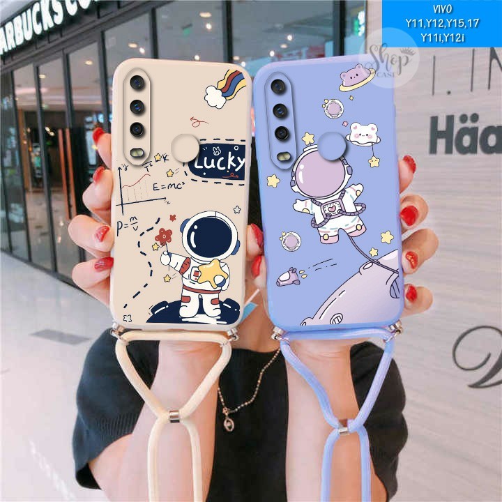 Softcase Motif + Tali VIVO Y12 VIVO Y11 VIVO Y15 VIVO Y17 VIVO Y11i VIVO Y12i Case Y12 Case Y11 Case
