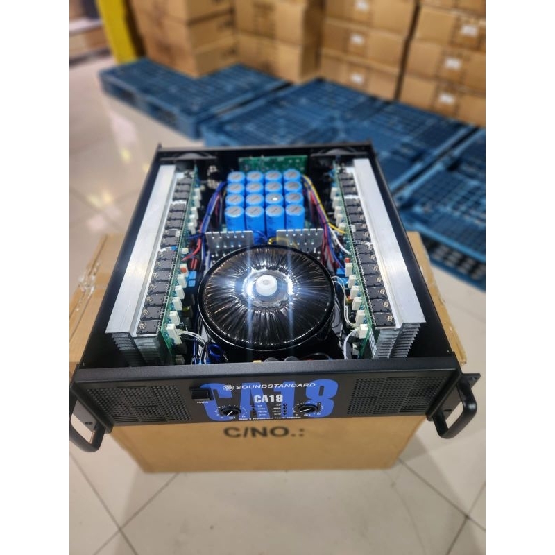 Power 2 Channel Soundstandard CA18 Power Amplifier Soundstandard CA 18