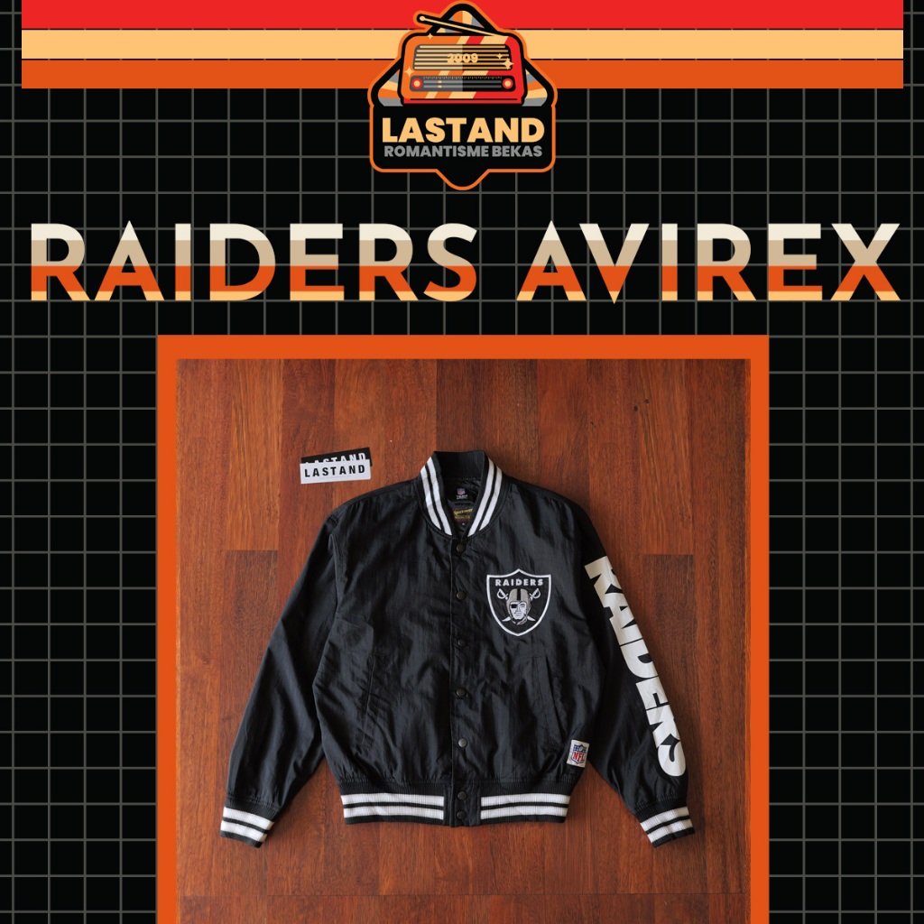 Jaket NFL Raiders x AVIREX