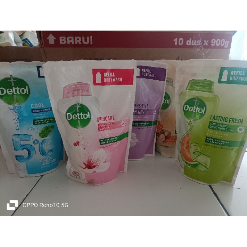 Dettol Refill Bodywash 410g/370g