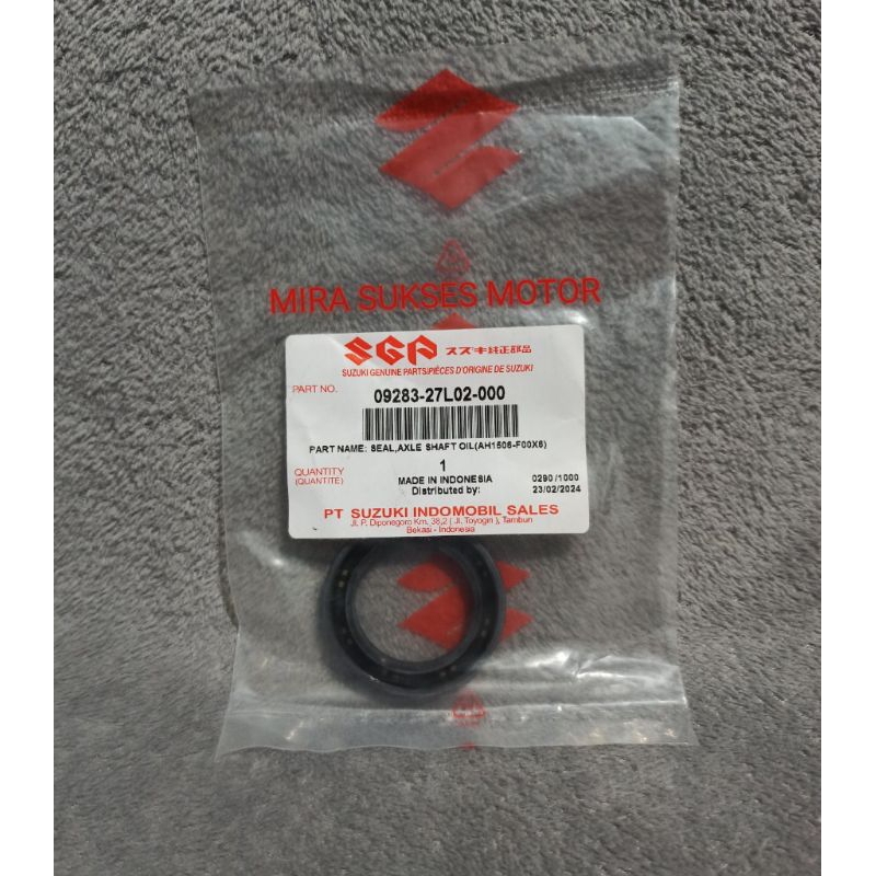 SEAL AS RODA BELAKANG NEX LETS ADDRESS NEX KARBU NEX FI ORIGINAL SGP 09283-27L02-000 SIL OLI SEAL SH