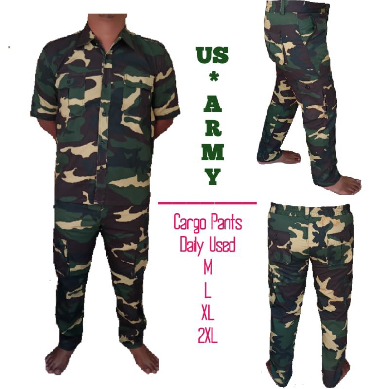 Celana PDL Loreng Amerika