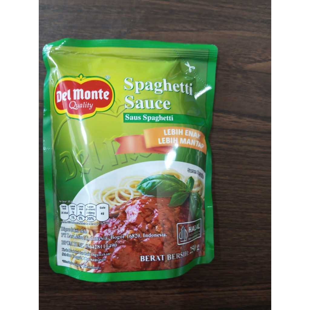 

DELMONTE SPAGHETTI 250 GRAM