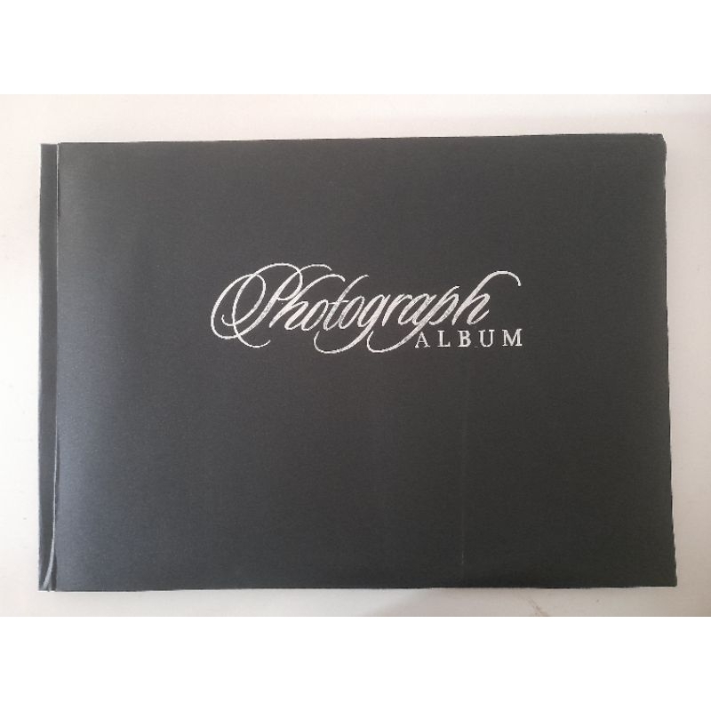 ALBUM FOTO JUMBO TIDUR MAGNETIC BLACK SHEET ISI 10 SHEET