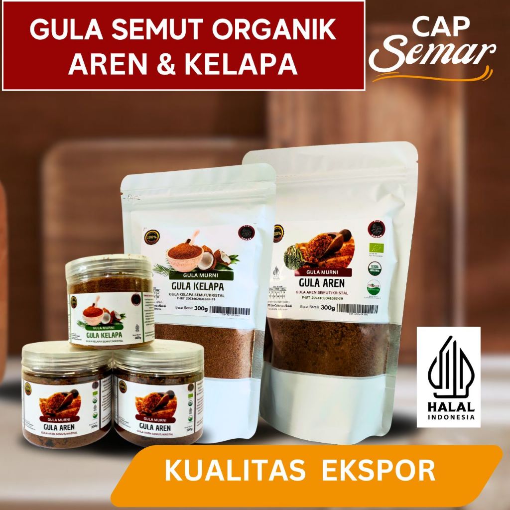 

Gula Aren & Kelapa Bubuk 100% Murni | Gula Aren Bubuk | Gula Diet | Gula Nira | Palm & Coconut Sugar | Palm Sugar | Brown Sugar