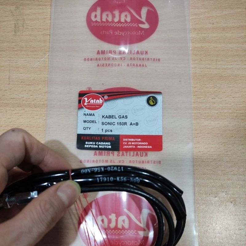 kabel gas Sonic 150R A+B