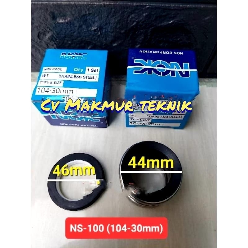 AQW Seal pompa NS 100 (104-30 Mili ) mechanical seal ns 100