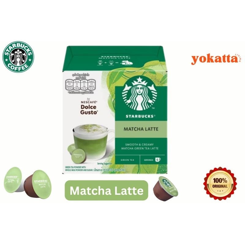 

Kopi Kapsul Starbucks Dolce Gusto Matcha Latte