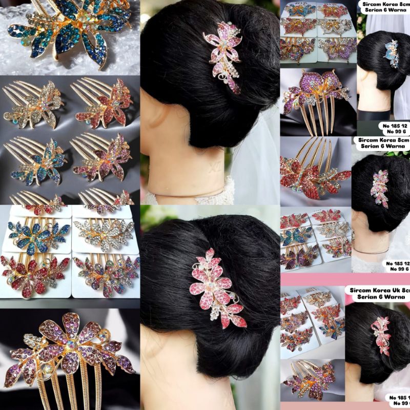 SIRKAM RAMBUT KOREA PREMIUM / TUSUK RAMBUT KOREA 8 CM