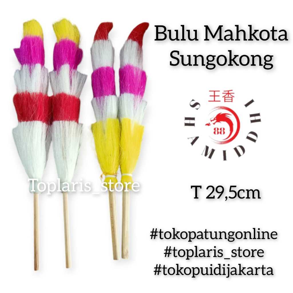 Bulu Mahkota Sun Go Kong / Kera Sakti TPO