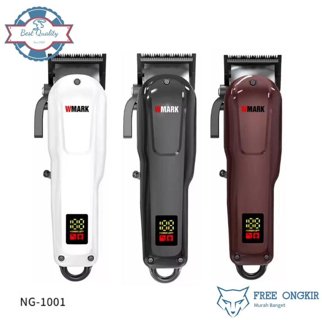 WMARK Alat Cukur Rambut Hair Clipper Professional 6600 RPM NEW 2024 Charging USB Tipe C Mesin Cukura