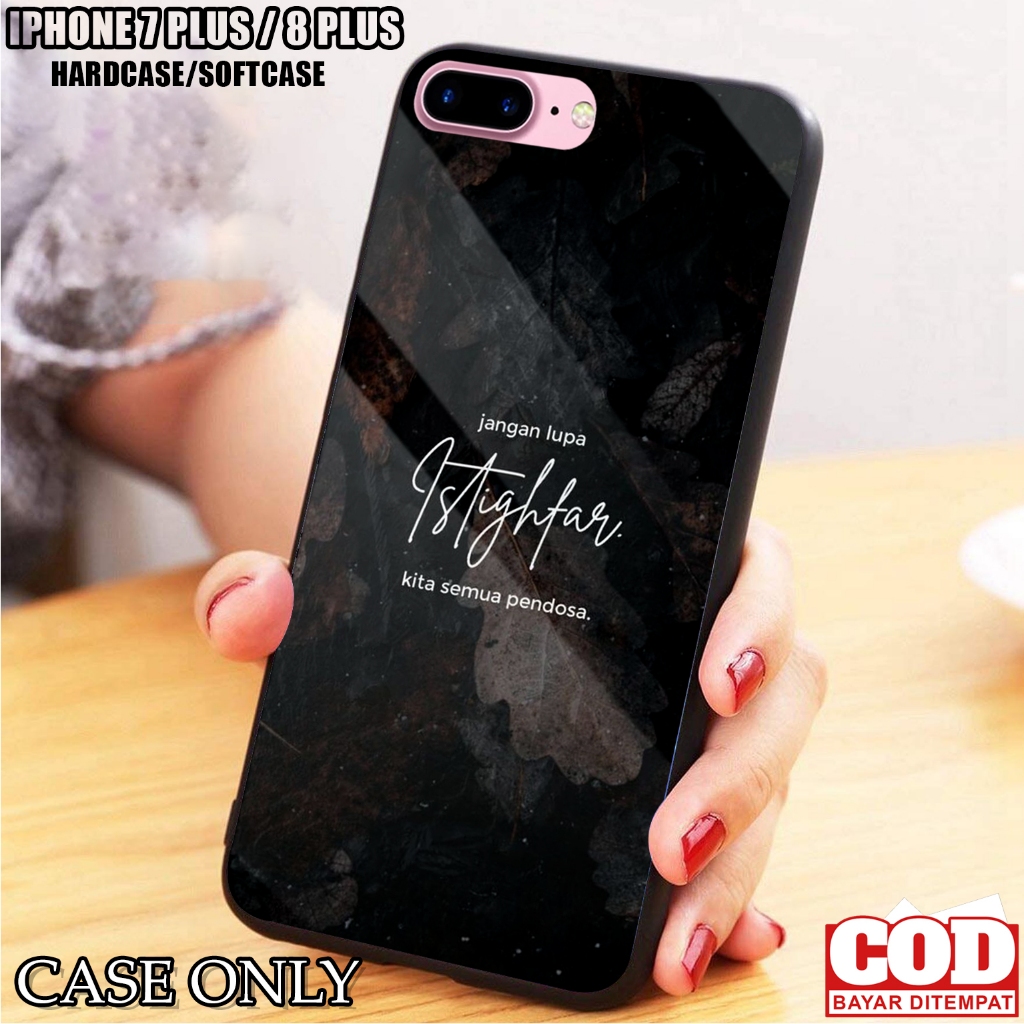 Case IPHONE 7 PLUS / IPHONE 8 PLUS - Casing IPHONE 7 PLUS / IPHONE 8 PLUS [ QTS ] Silikon - Kesing H