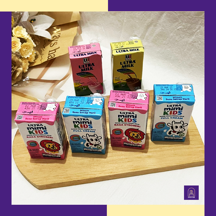 

1 Karton Isi 40pcs Susu Ultra MIMI 125mL - Susu Ultra Mini 125mL