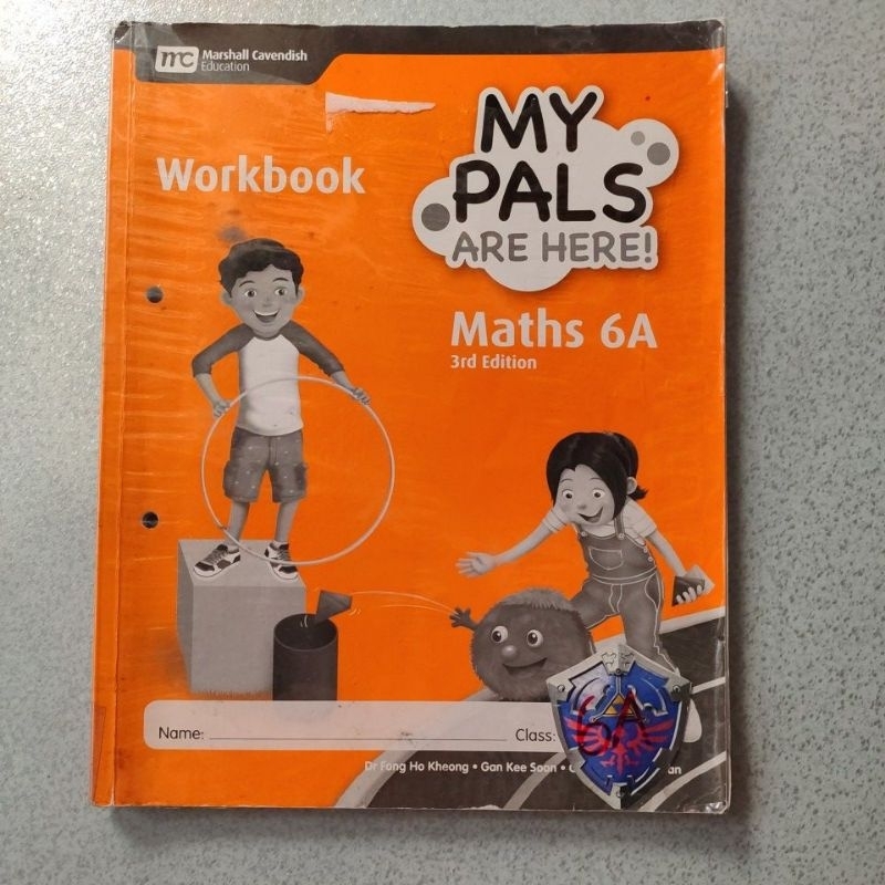 Workbook My Pals are here Maths 6A