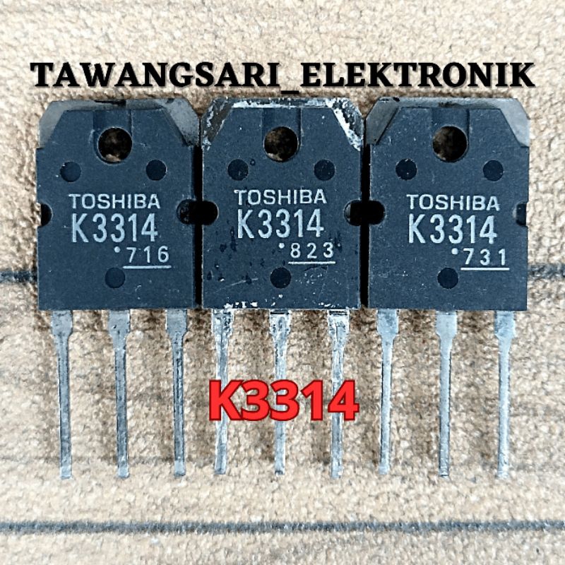 MOSFET K3314 ORIGINAL CABUTAN FET K3314