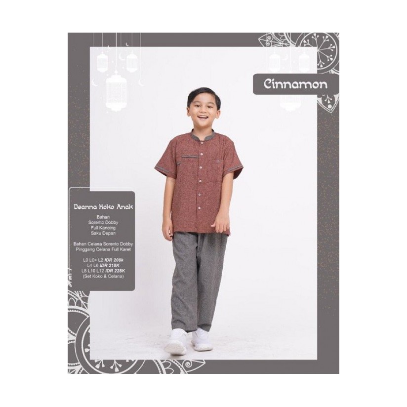 DEANNA KOKO ANAK CINNAMON SARIMBIT DEANNA NIBRAS