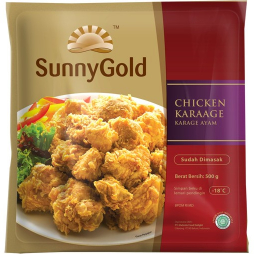 

Sunny Gold Chicken Karaage Karage Ayam 500gr