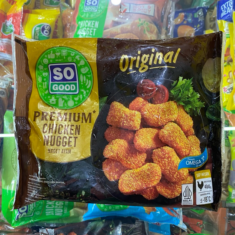 

So Good Premium Chicken Nugget 400gr
