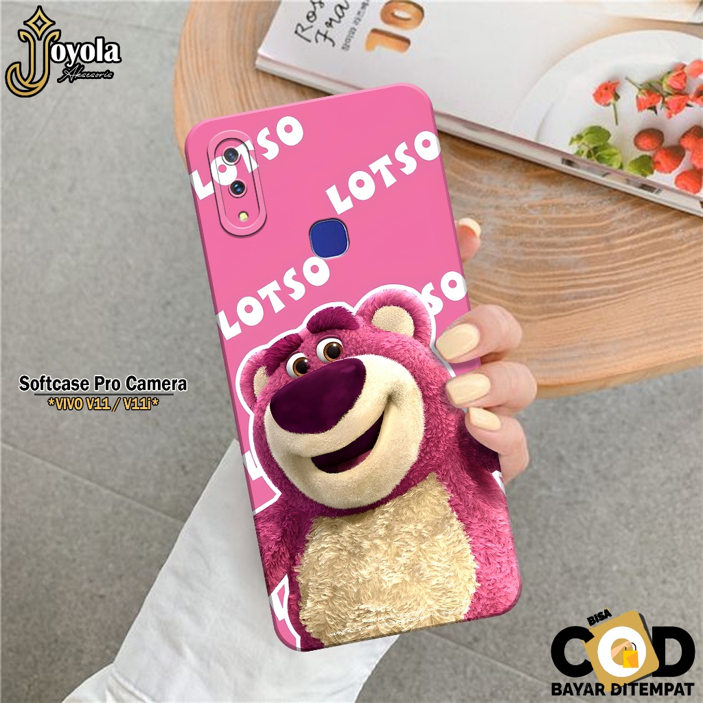 JOYOLA Case VIVO V11/V11i - Fahion Case Kartun - Softcase VIVO V11/V11i - Pro Camera - Casing VIVO V