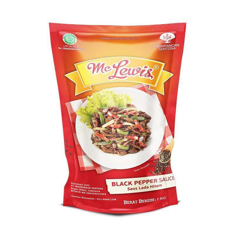 

Mc Lewis Black Pepper Sauce 1Kg