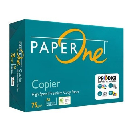 

PaperOne Folio F4 75gsm Kertas folio print dan fotocopy 1 Rim