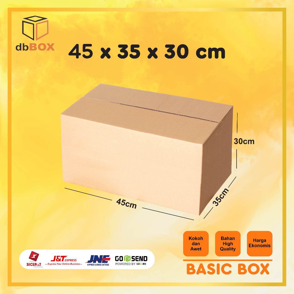 

BOX KARDUS 45x35x30 cm DUS PACKING